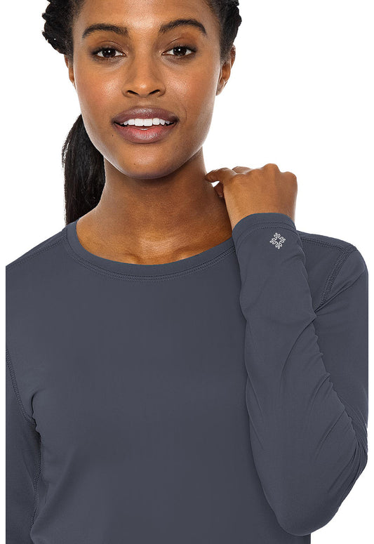 Layers MC8499 Women's Performance Knit Tee Pewter