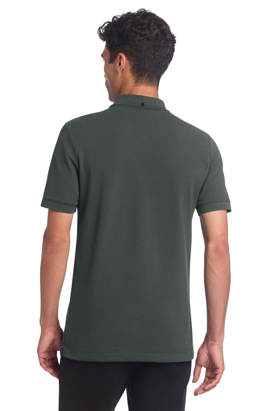 Mercer+Mettle Stretch Heavyweight Pique Polo MM1000 Anchor Grey