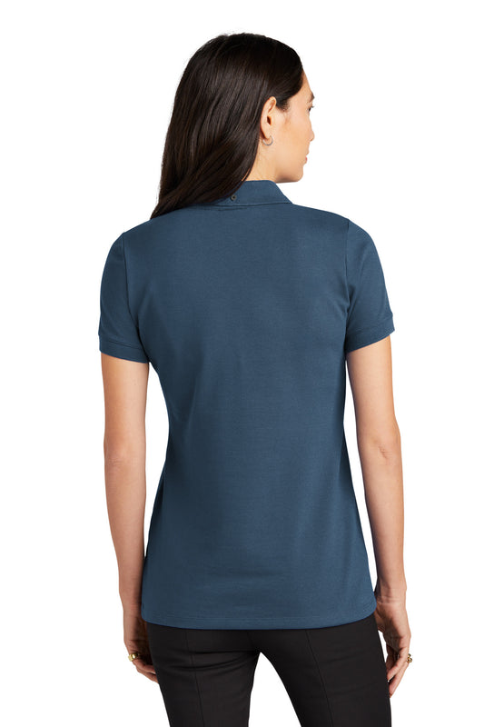 Mercer+Mettle Women's Stretch Heavyweight Pique Polo MM1001 Insignia Blue
