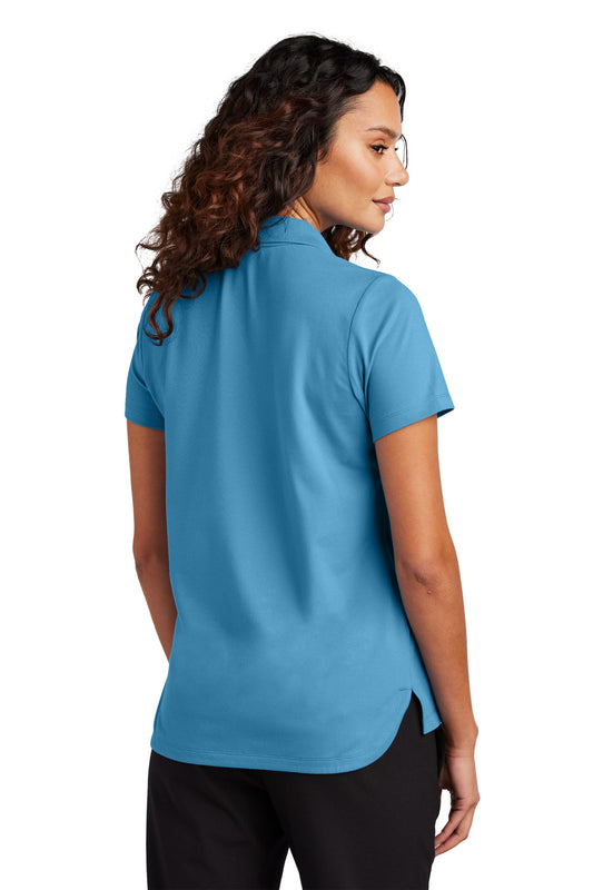 Mercer+Mettle Women's Stretch Pique Polo MM1005 Parisian Blue