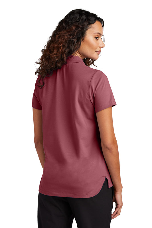 Mercer+Mettle Women's Stretch Pique Polo MM1005 Rosewood