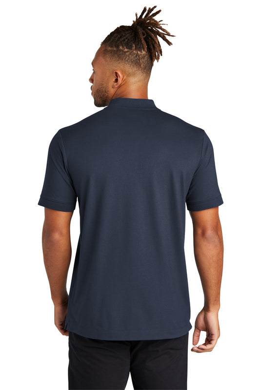 Mercer+Mettle Stretch Pique Henley MM1008 Night Navy