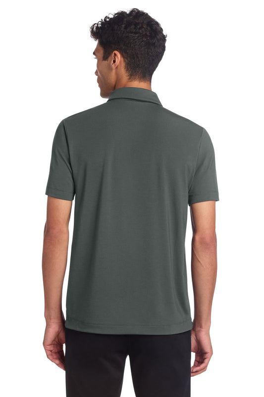 Mercer+Mettle Stretch Jersey Polo MM1014 Anchor Grey