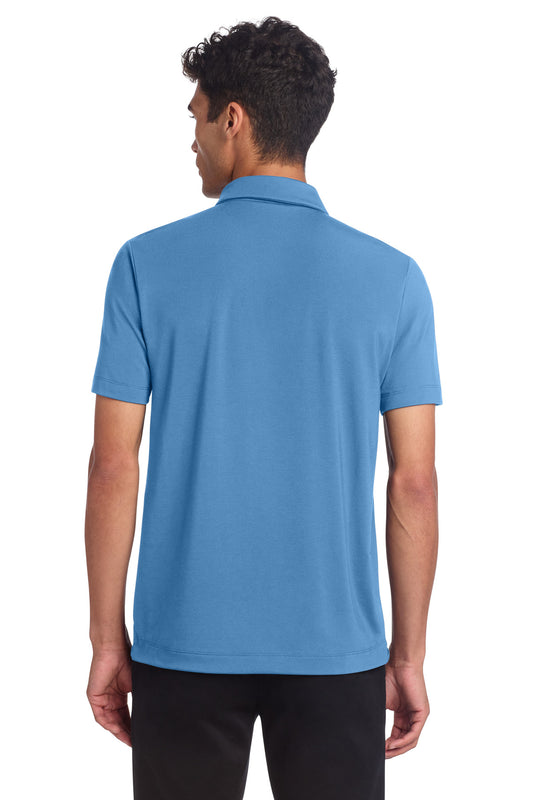Mercer+Mettle Stretch Jersey Polo MM1014 Parisian Blue