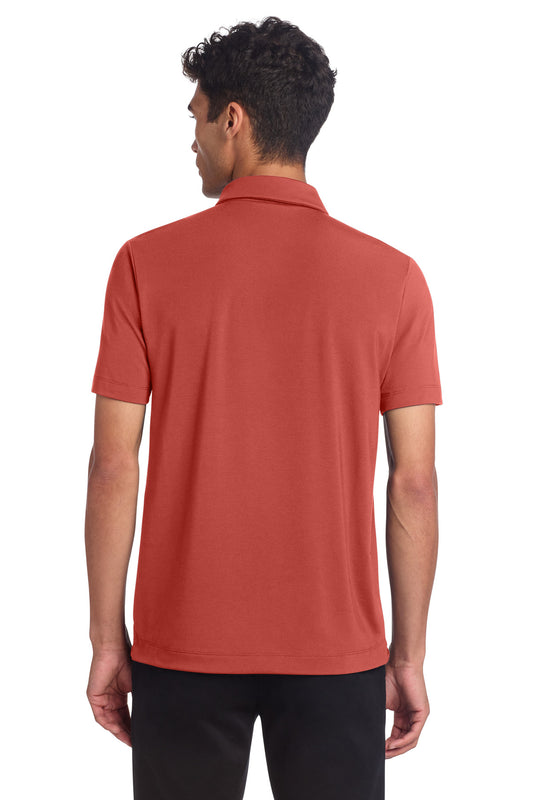 Mercer+Mettle Stretch Jersey Polo MM1014 Terracotta