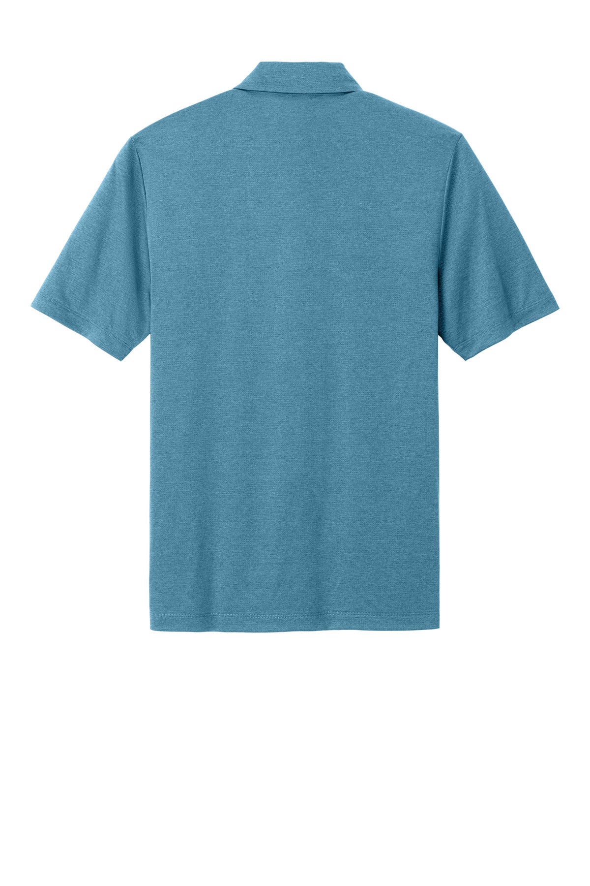 Mercer+Mettle Recharge Jersey Polo MM1020 Harbor Blue Heather