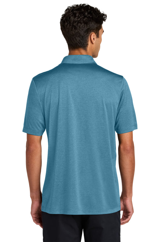 Mercer+Mettle Recharge Jersey Polo MM1020 Harbor Blue Heather