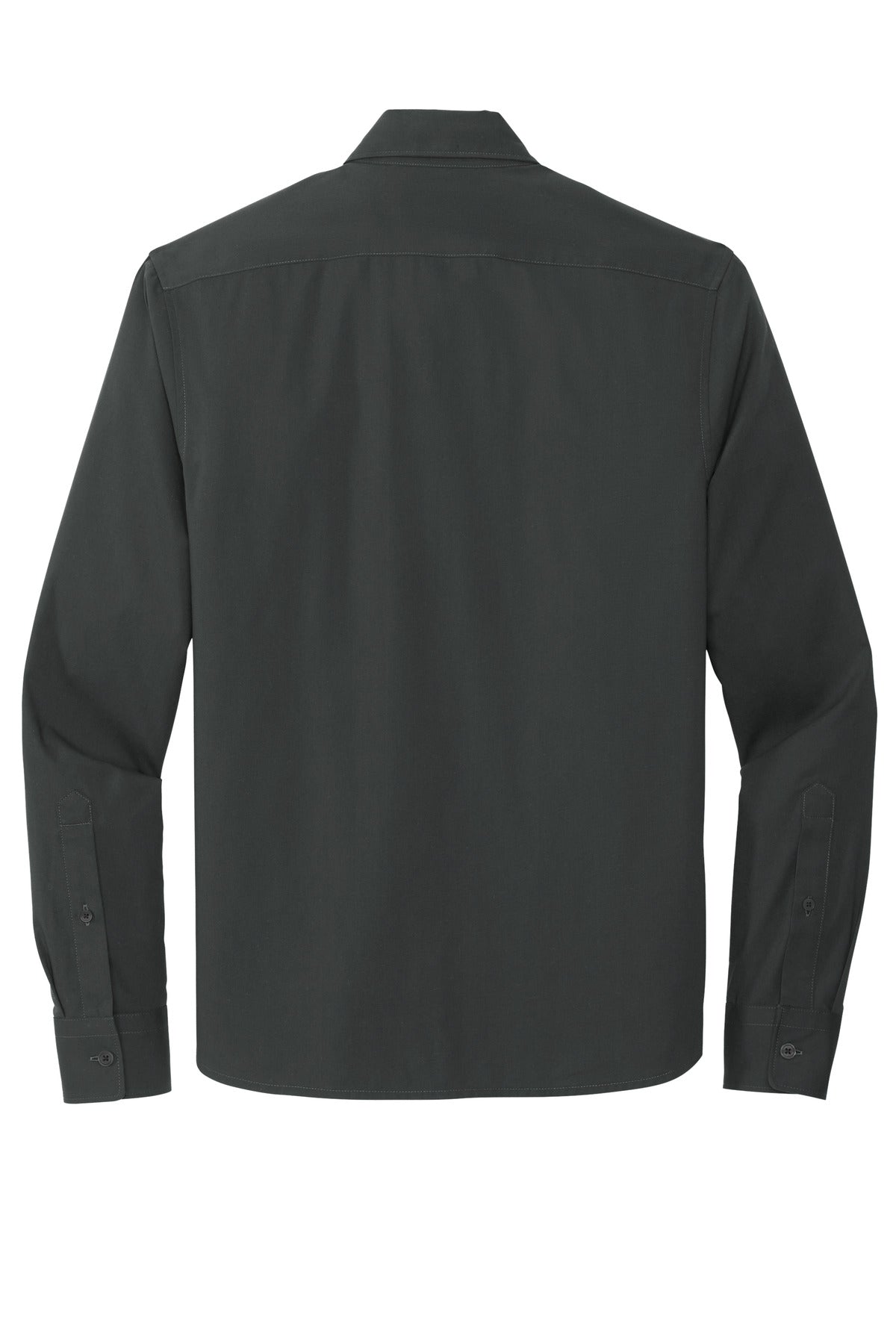 Mercer+Mettle Long Sleeve Stretch Woven Shirt MM2000 Anchor Grey