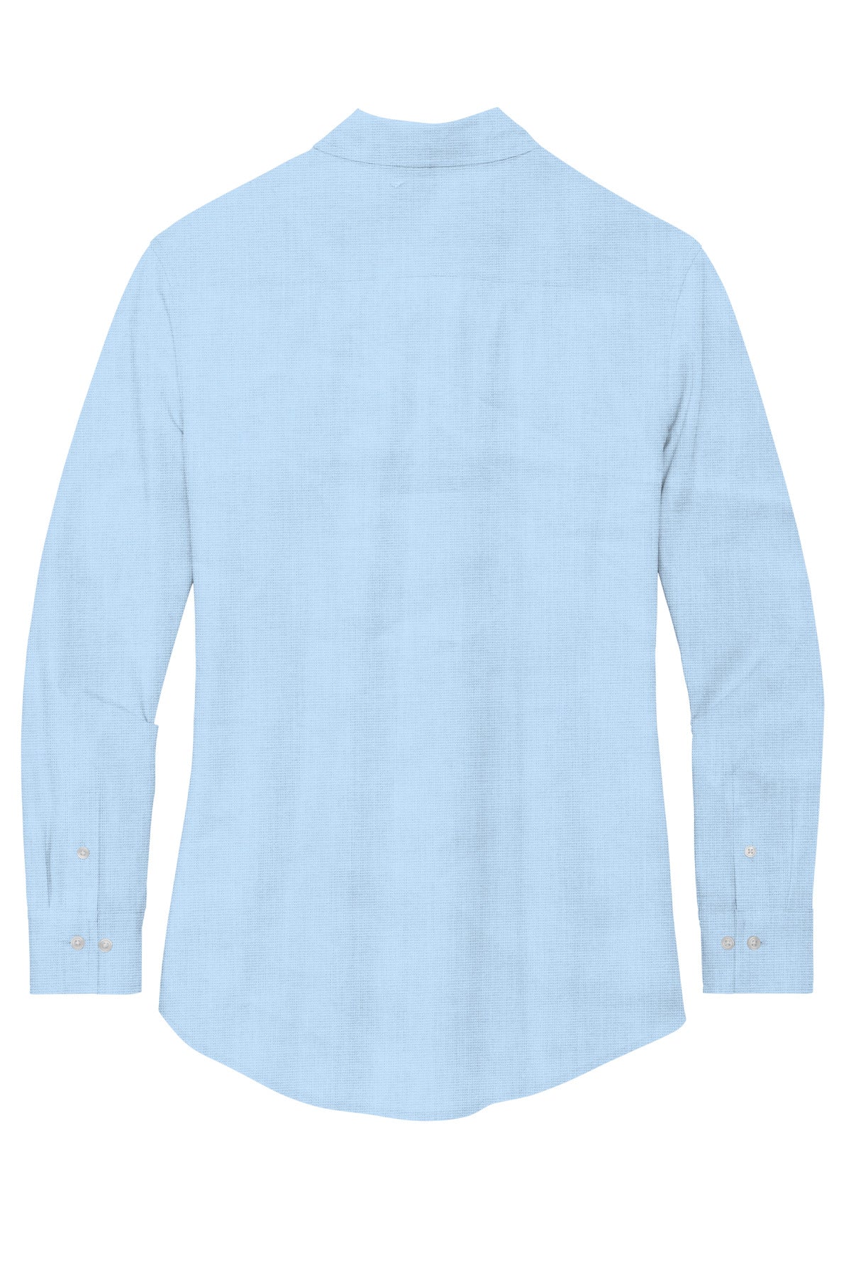 Mercer+Mettle Women's Long Sleeve Stretch Woven Shirt MM2001 Air Blue End On End