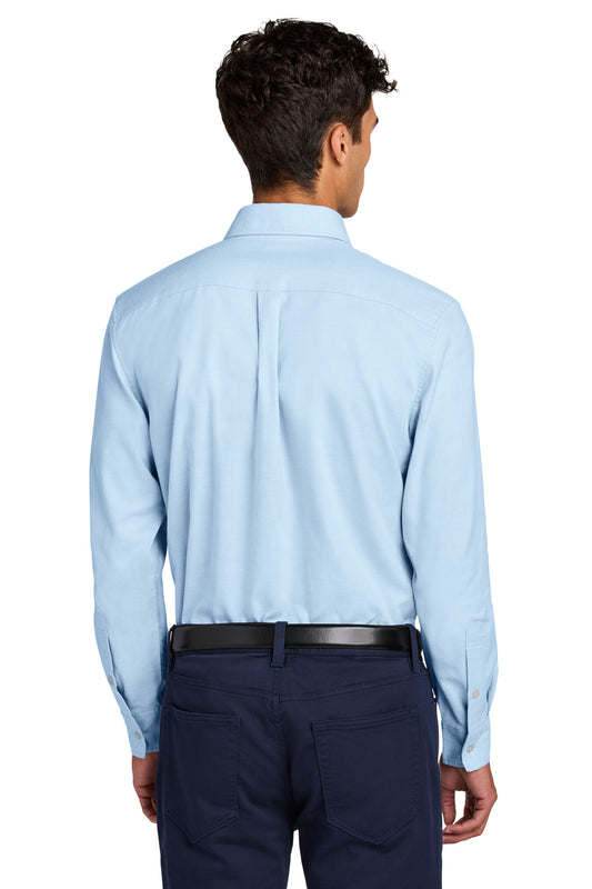 Mercer+Mettle Long Sleeve Modern Oxford Shirt MM2002 Light Blue