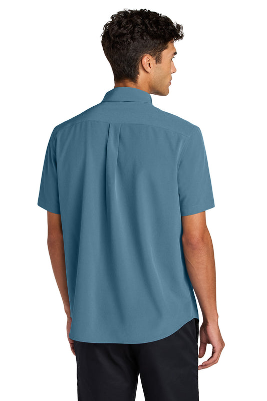 Mercer+Mettle Short Sleeve UV Capital Tech Shirt MM2006 Harbor Blue