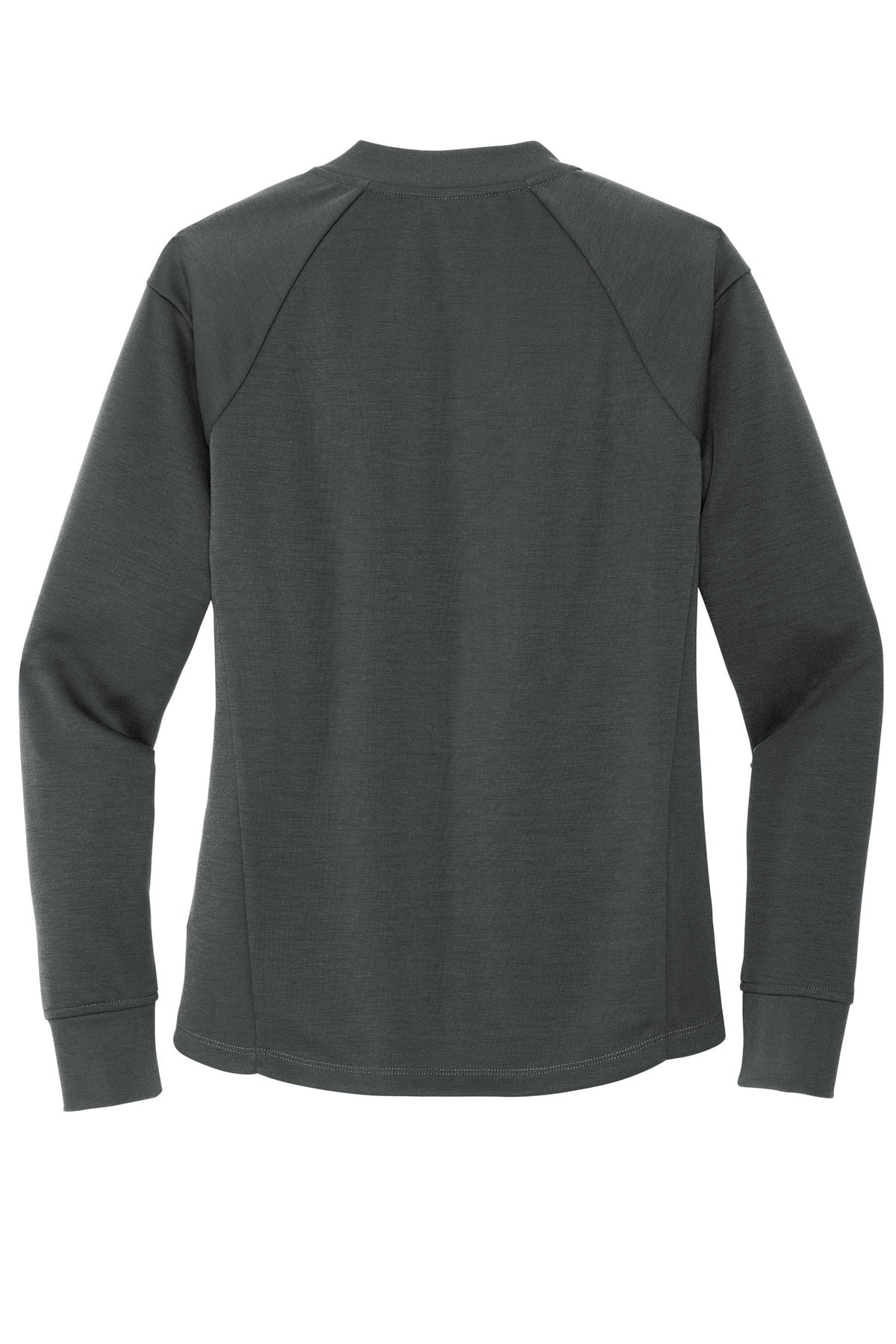 Mercer+Mettle Women's Double-Knit Bomber MM3001 Anchor Grey