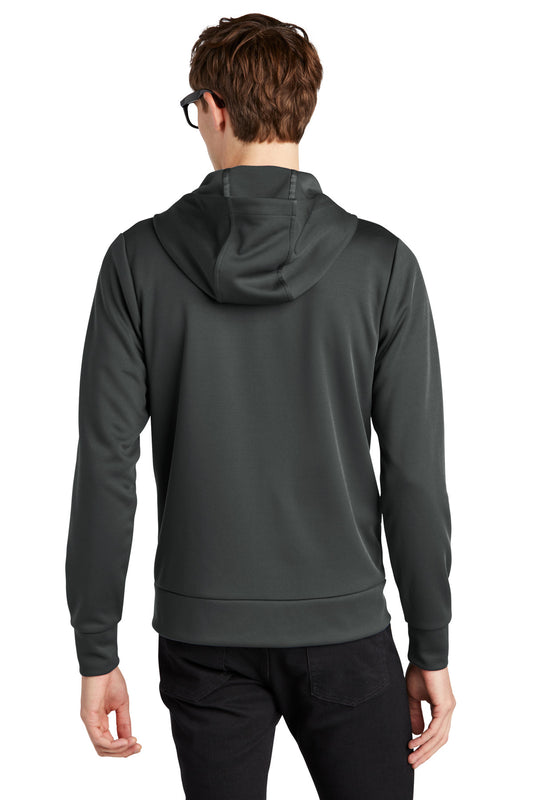 Mercer+Mettle Double-Knit Full-Zip Hoodie MM3002 Anchor Grey