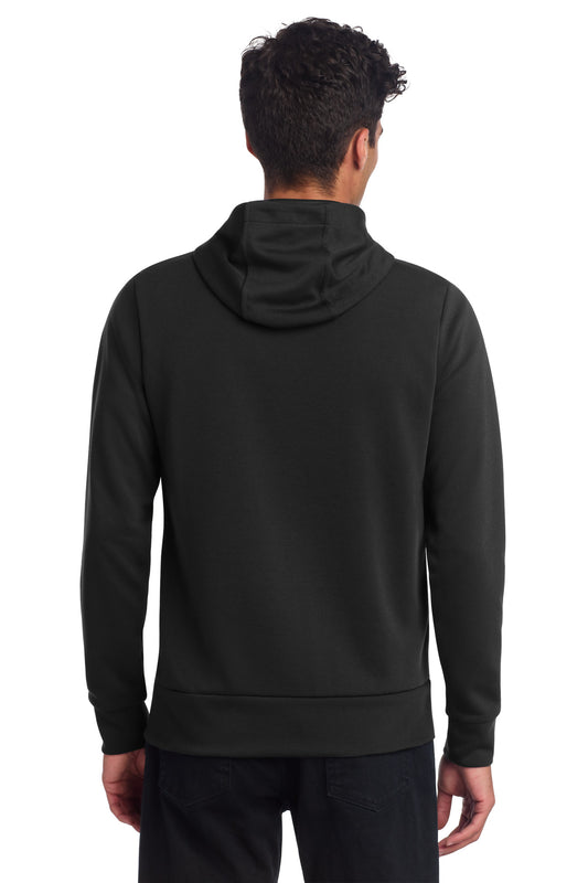 Mercer+Mettle Double-Knit Full-Zip Hoodie MM3002 Deep Black