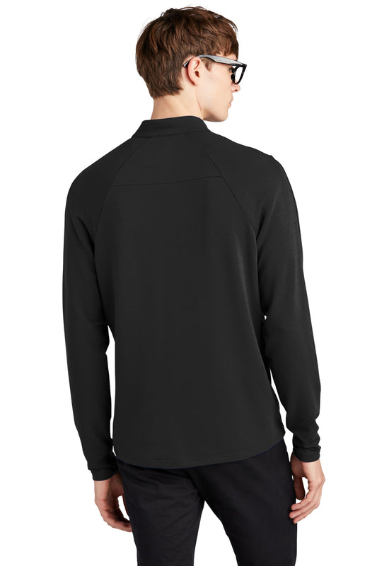Mercer+Mettle Stretch 1/4-Zip Pullover MM3010 Deep Black