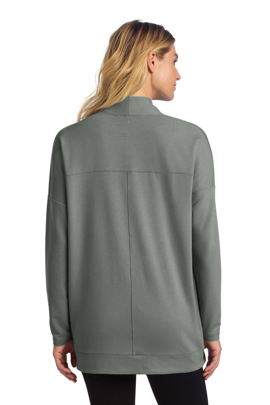 Mercer+Mettle Women's Stretch Open-Front Cardigan MM3015 Gusty Grey