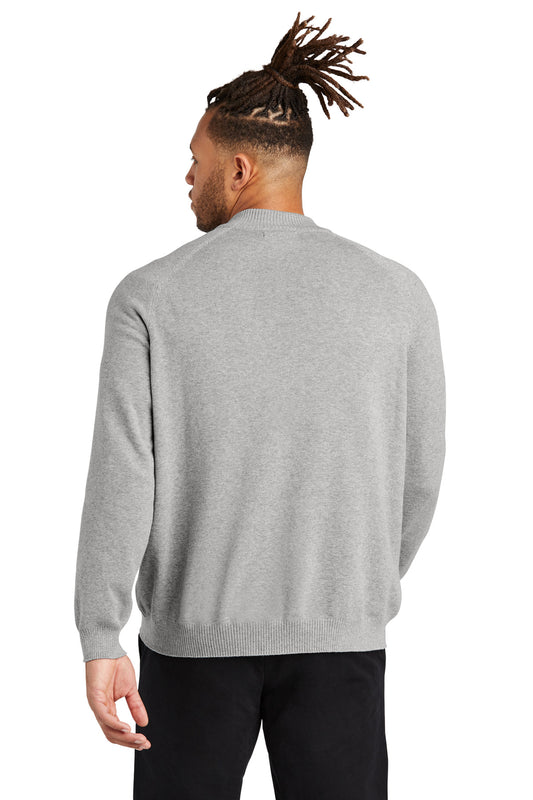 Mercer+Mettle 1/4-Zip Sweater MM3020 Gusty Grey Heather