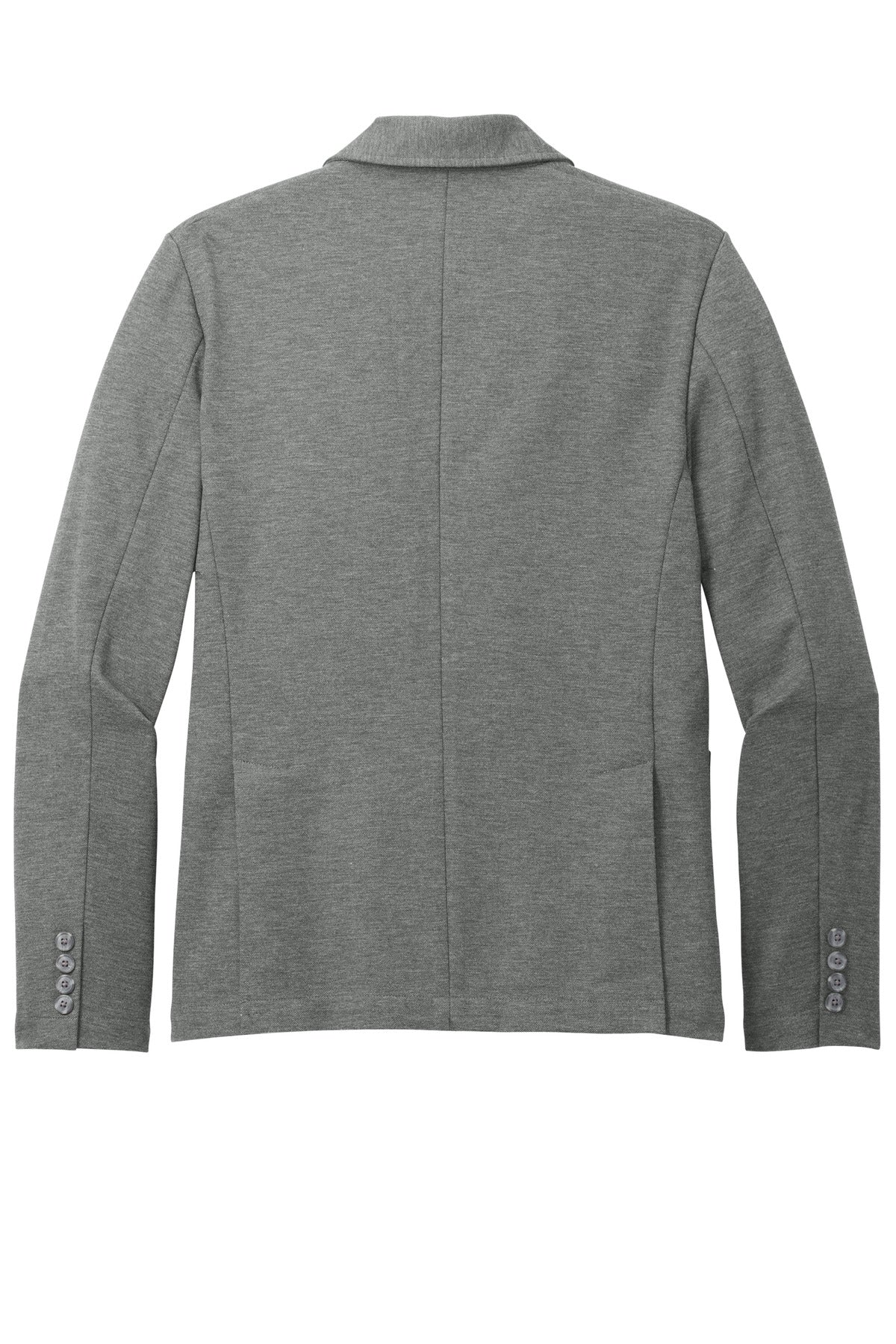 Mercer+Mettle Relaxed Knit Blazer MM3030 Storm Grey Heather