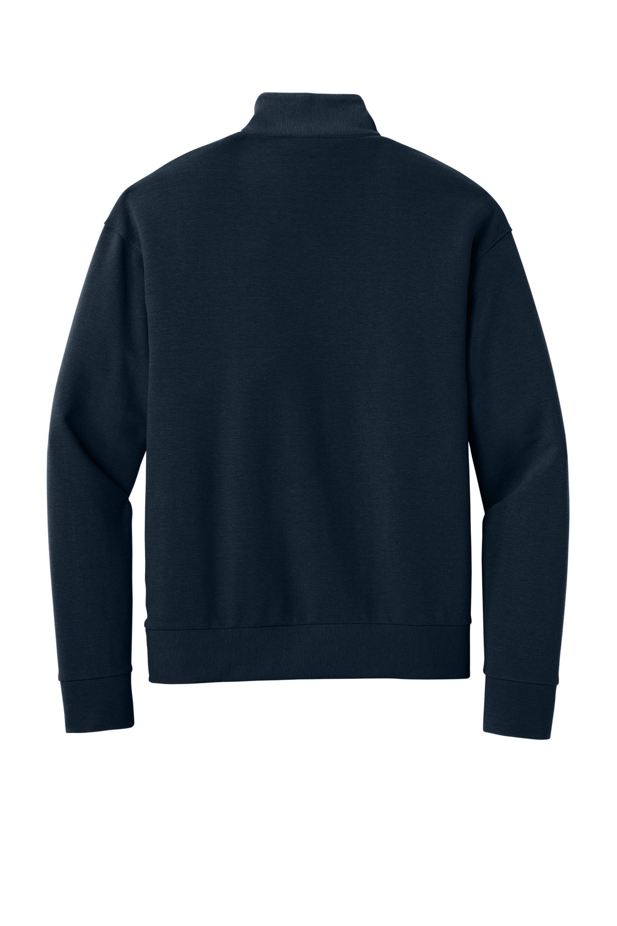 Mercer+Mettle Linear Texture 1/4-Zip MM3040 Night Navy