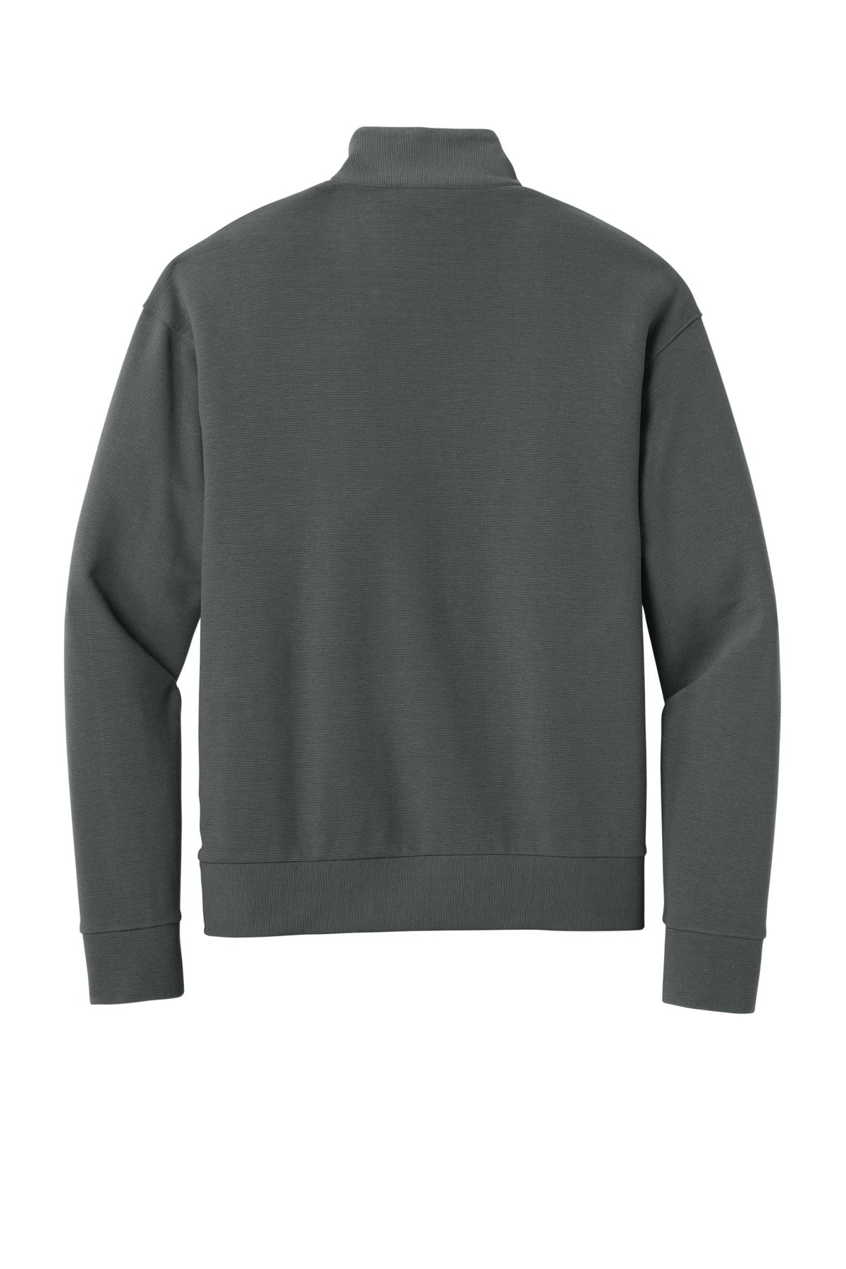 Mercer+Mettle Linear Texture 1/4-Zip MM3040 Storm Grey