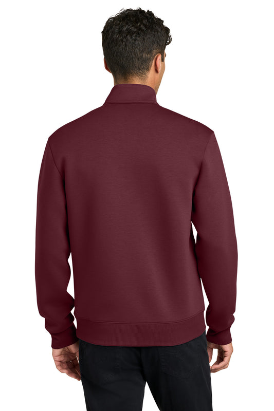 Mercer+Mettle Soft Spacer 1/4-Zip MM3100 Burgundy