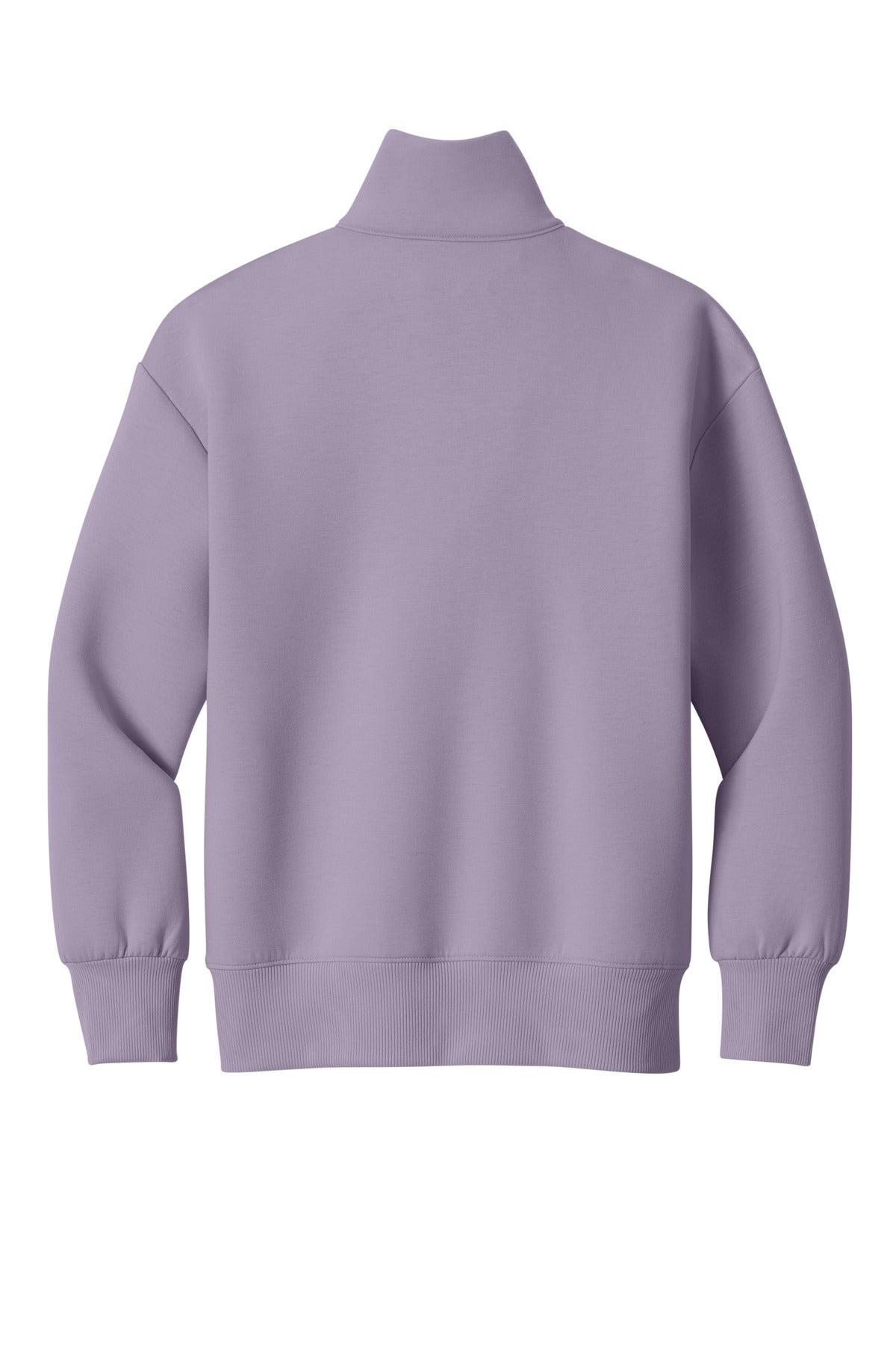 Mercer+Mettle Women's Soft Spacer 1/4-Zip MM3101 Purple Ash