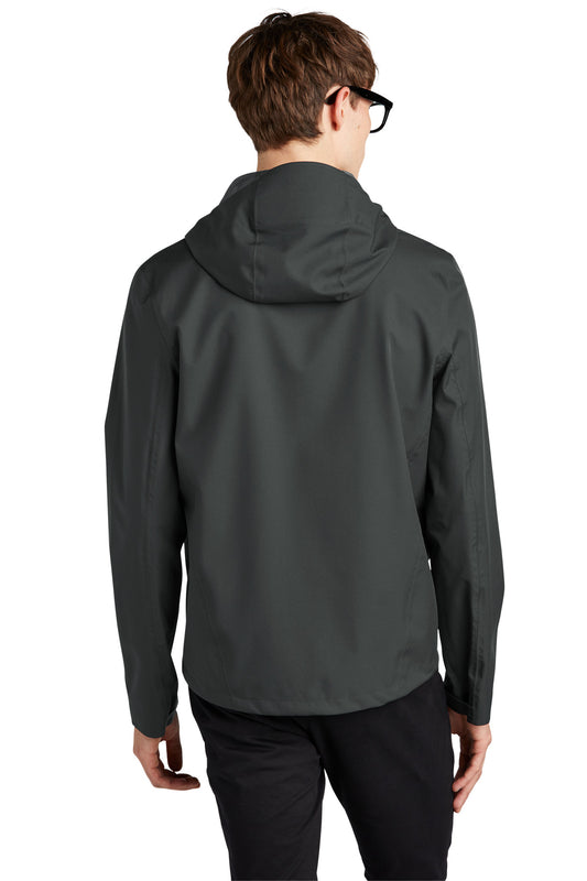 Mercer+Mettle Waterproof Rain Shell MM7000 Anchor Grey