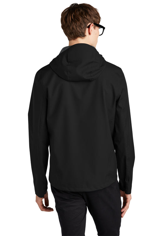 Mercer+Mettle Waterproof Rain Shell MM7000 Deep Black