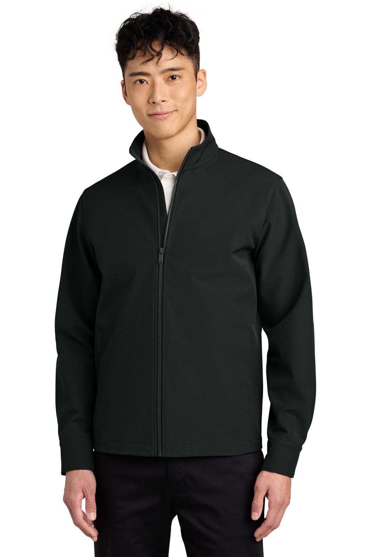 Mercer+Mettle Comfort Soft Shell Jacket MM7104 Deep Black