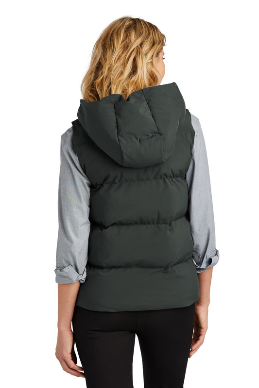 Mercer+Mettle Women's Puffy Vest MM7217 Anchor Grey
