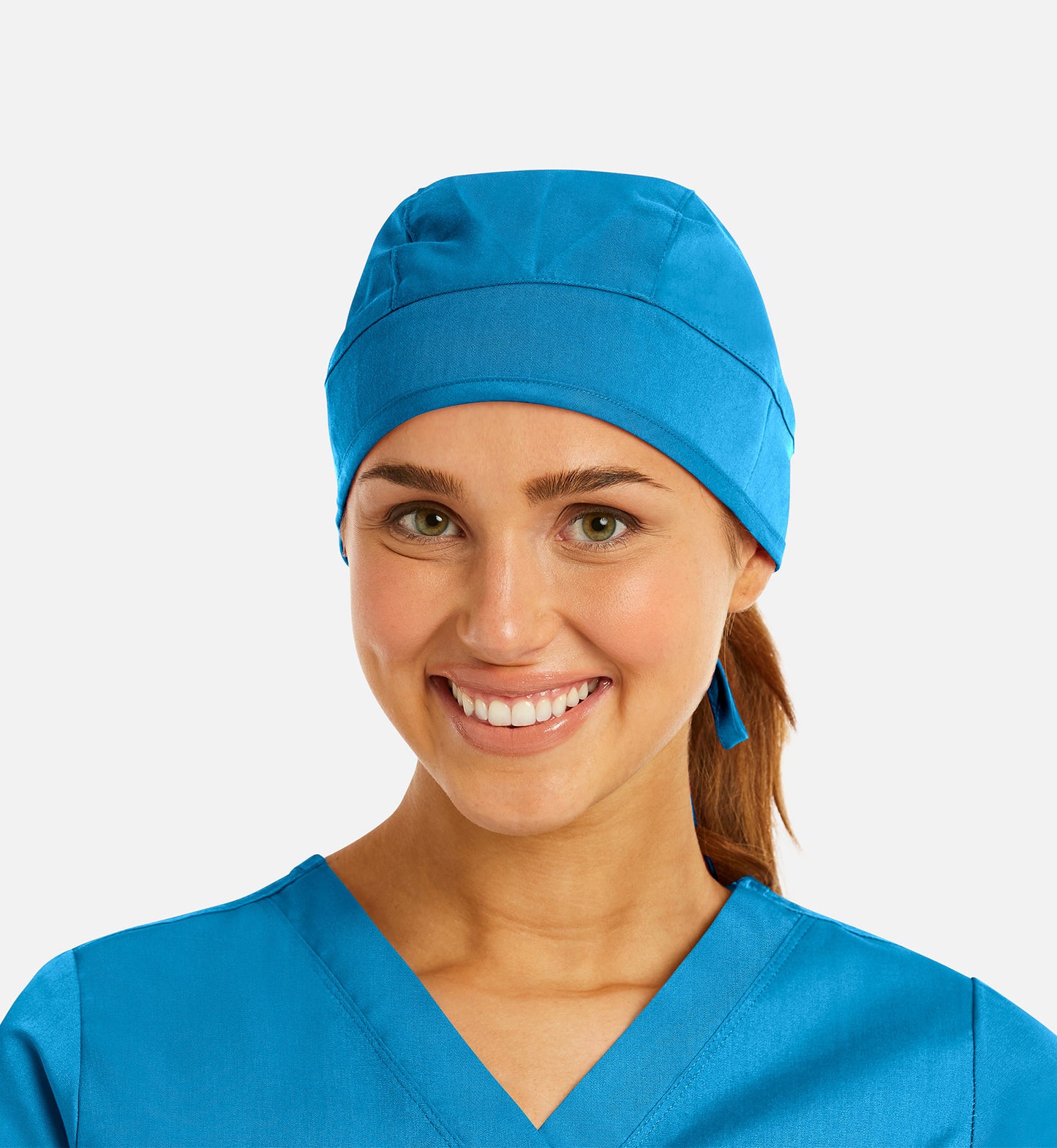 Scrub Caps NC010 Unisex Cap Cyan Blue (CYB)