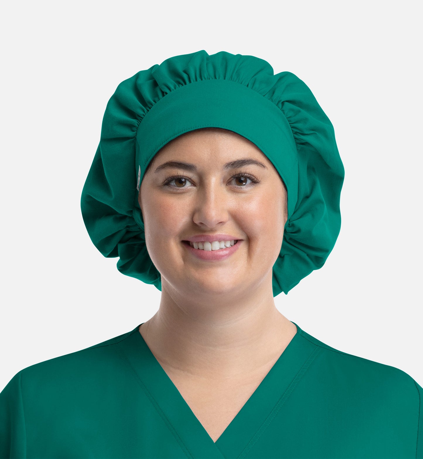 Scrub Caps NC020 Unisex Bouffant Cap Lush Green (LGN)