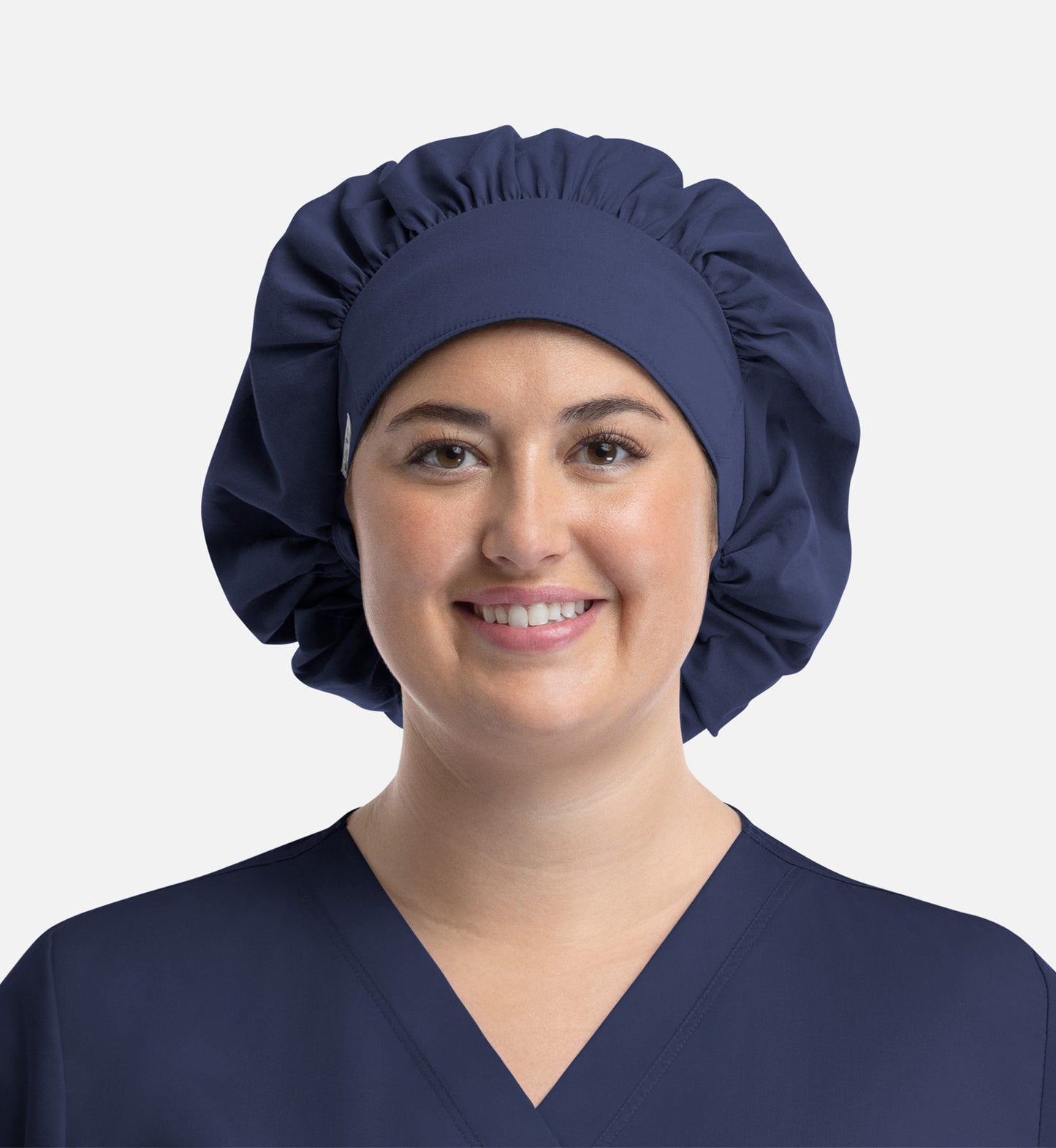 Scrub Caps NC020 Unisex Bouffant Cap True Navy (TNYP)