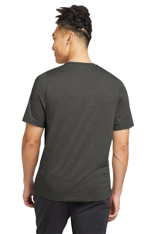 New Era Series Performance Crew Tee. NEA200 Graphite