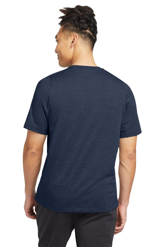 New Era Series Performance Crew Tee. NEA200 True Navy