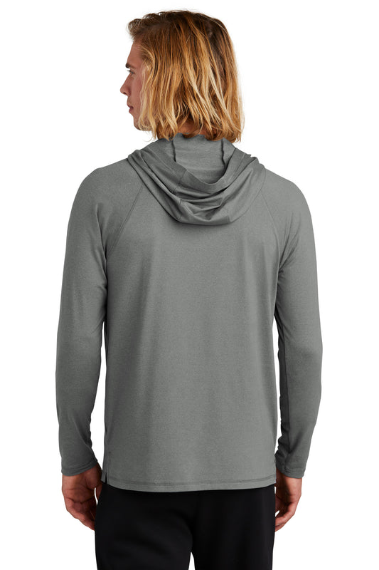 New Era Power Long Sleeve Hoodie NEA229 Shadow Grey Heather