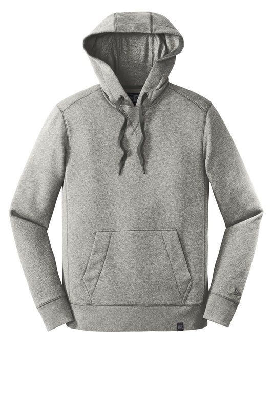 New Era French Terry Pullover Hoodie. NEA500 Light Graphite Twist