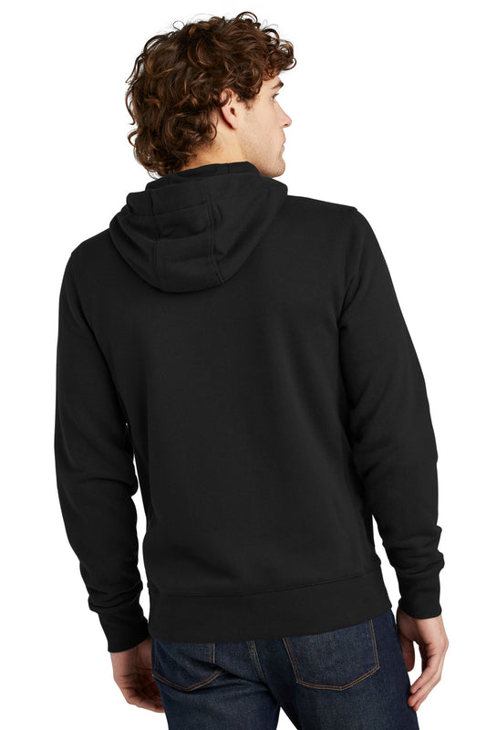 New Era French Terry Full-Zip Hoodie. NEA502 Black