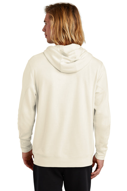 New Era Tri-Blend Fleece Pullover Hoodie. NEA510 Soft Beige