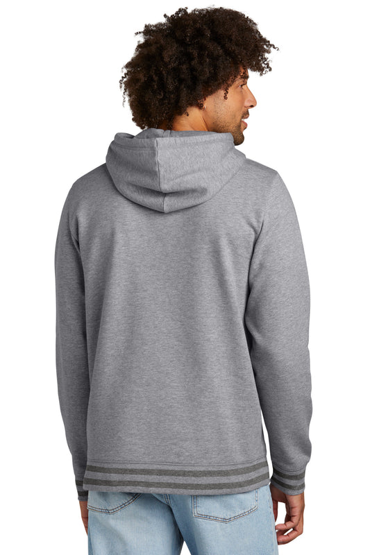 New Era Comeback Fleece Pullover Hoodie NEA550 Athletic Heather/ Dark Heather Grey