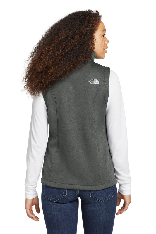 The North Face Women's Ridgewall Soft Shell Vest. NF0A3LH1 TNF Dark Grey Heather