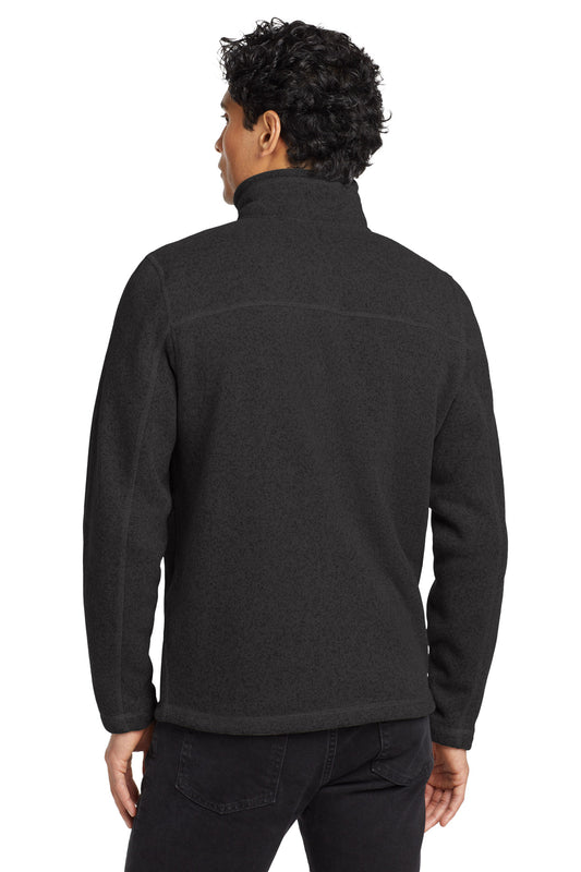 The North Face Sweater Fleece Jacket. NF0A3LH7 TNF Black Heather