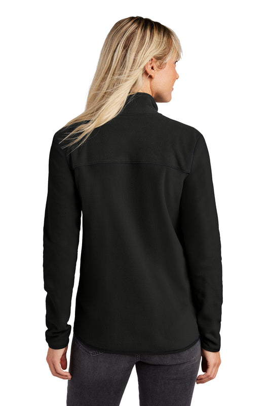 The North Face Women's Glacier Full-Zip Fleece Jacket NF0A7V4K TNF Black