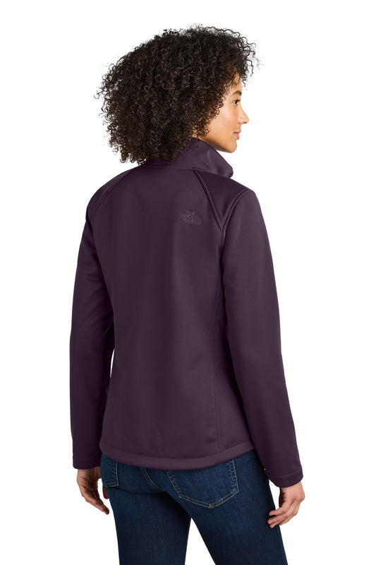 The North Face Women's Chest Logo Ridgewall Soft Shell Jacket NF0A88D4 TNF Blackberry Wine