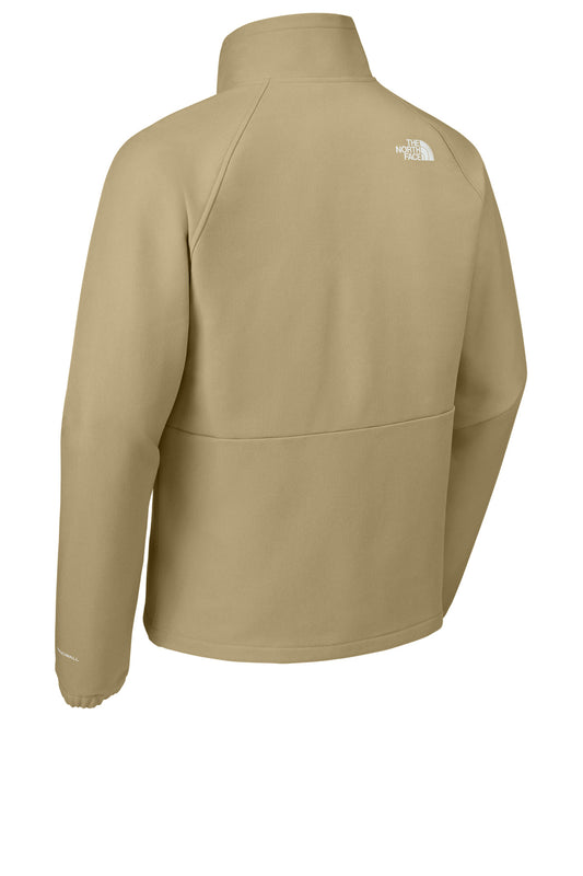 The North Face Barr Lake Soft Shell Jacket NF0A8BUD Khaki Stone Dark Heather