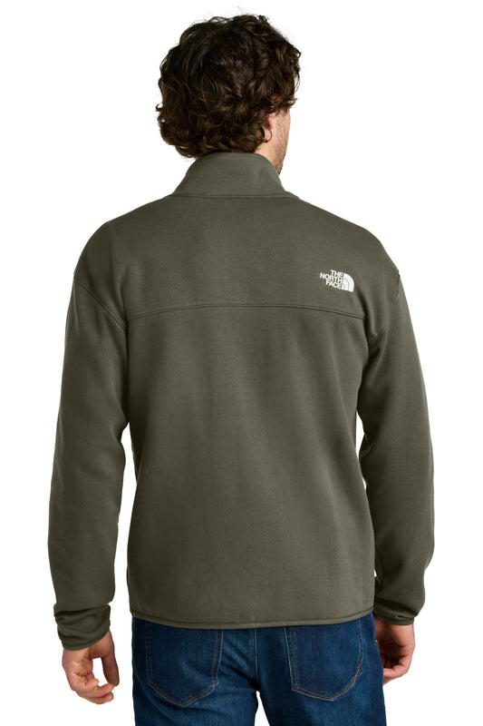 The North Face Double-Knit 1/2-Zip Fleece NF0A8C5G New Taupe Green