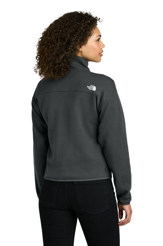 The North Face Women's Double-Knit 1/2-Zip Fleece NF0A8C5H Asphalt Grey