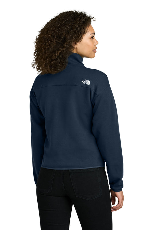 The North Face Women's Double-Knit 1/2-Zip Fleece NF0A8C5H Summit Navy