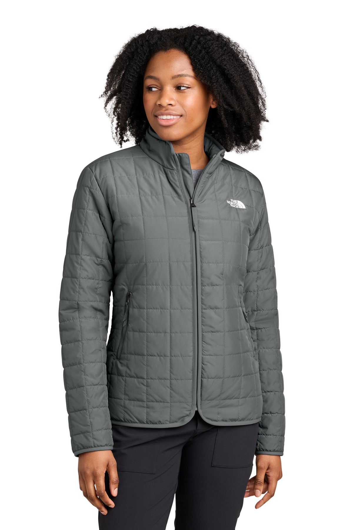 The North Face Women's Iron Drift Quilted Jacket NF0A8JEZ Smoked Pearl Grey