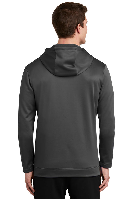 Nike Therma-FIT Full-Zip Fleece Hoodie. NKAH6259 Anthracite